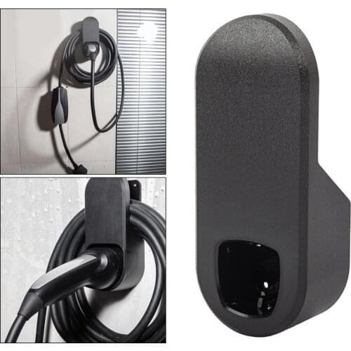 Wall Mounted Charging Cable Charger Holder fits for Tesla Model 3 S X Y, US Plug