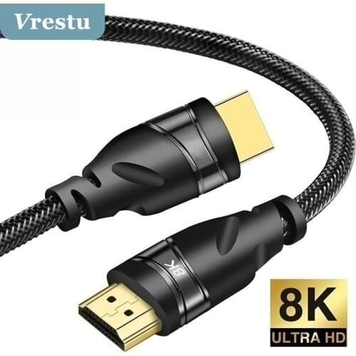 Display Port 2.1 Cable 8K 4K HDR UHD 60Hz Ultra 3D Port Adapter for Apple PC Laptop TV HDR PS4 PS5 Xiaomi Mi Box Hdmi-compatible