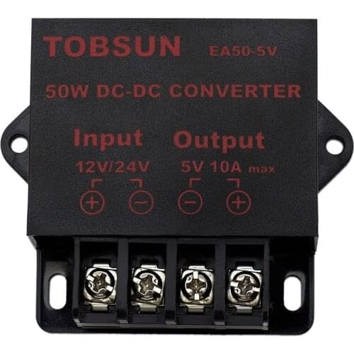 DC 12V 24V to DC 5V 3A 5A 10A 15W 25W 50W Transformer Converter Step Down Buck Module Voltage Reducer Power Supply for LED TV