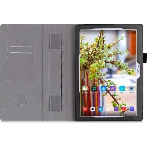 Cowhide Hand Strap PU Leather Magnet Smart Sleep Case Cover Card Holder Stand For Lenovo Tab 2 A10-70 (F/LC) Tab2 A10-70F Tablet