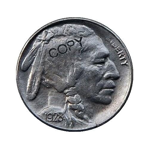 USA 1928 P,D,S BUFFALO NICKEL COPY COINS