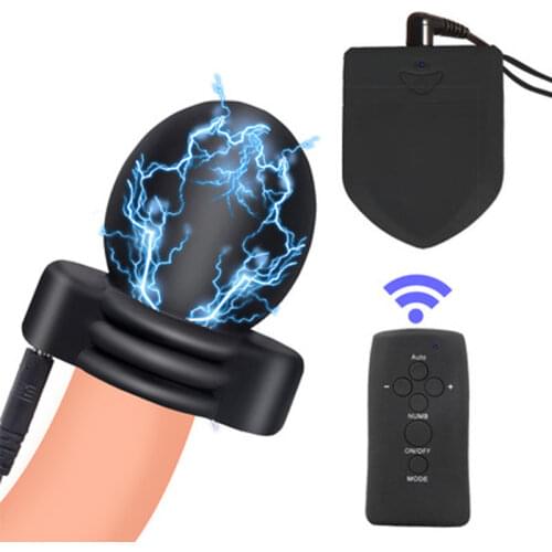 Taser Glans Electric Shocker Sex Toys Prostate Massag Anal Plug Vibrator for Men Delay Lasting Trainer Dildo Sex Toys for Adults