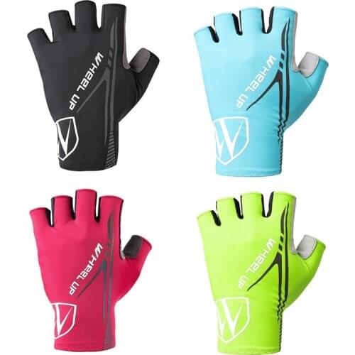 Half Finger Cycling Gloves Mountain Bike Road Anti Slip Shock Absorbing Racing Riding Gloves For Men Women Bicycle Equipment