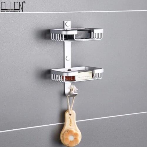 Vidric Wall Mounted Soap Dishes Soap Holder Soap Basket Bathroom Accessories Aluminum Banheiro Bath Hardware EL0003