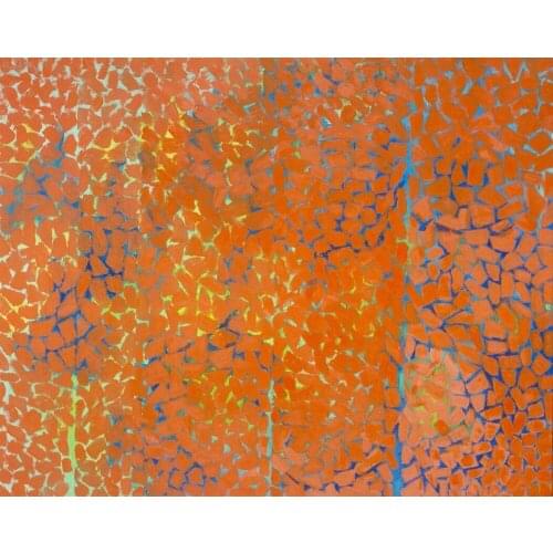 High quality Oil painting Canvas Reproductions Autumn Leaves Fluttering in the Breeze (1973) by Alma Woodsey Thomas hand painted