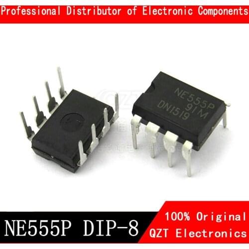 10PCS NE555 NE555P DIP8 NE555N DIP 555 Timers DIP-8 new and original IC Chipset