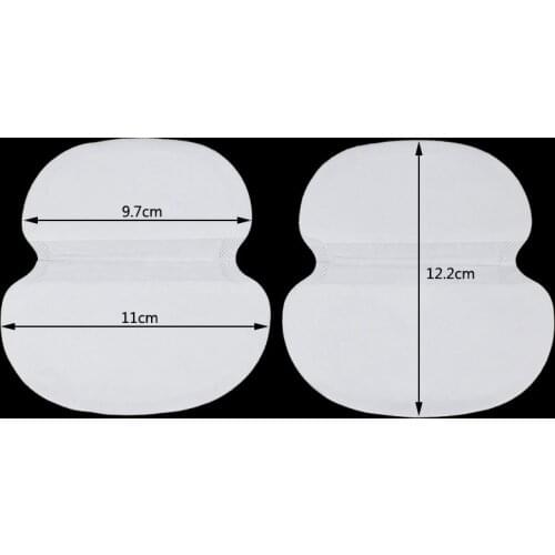 100pcs summer dress armpit Sweat Pads Big Perspiration Guard Gaskets Shield Underarm Armpits Deodorant For Women Absorbent Pads