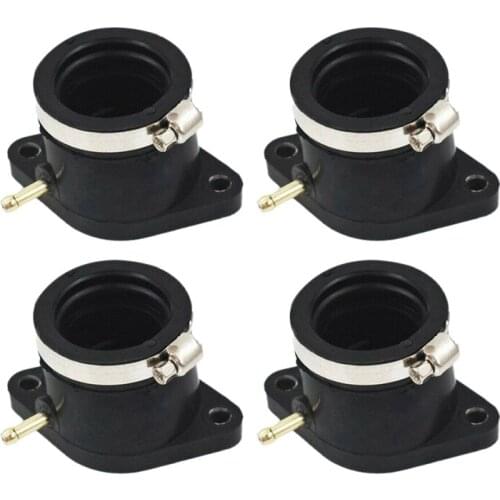 4Pcs Carburetor Intake Manifold Boot Joint Carb Holder For Yamaha Xj650 Xj750 1981-1983