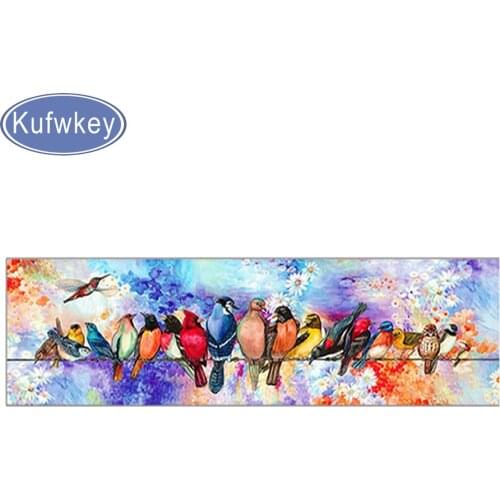 Full Square Drill 5D DIY Diamond Painting"animal birds" 3D diamond Embroidery set Cross Stitch Mosaic home decoration Christmas
