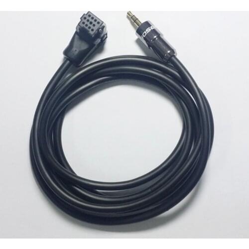 Biurlink 3.5MM Audio Jack AUX-In Cable Stereo Audio Adapter For Pioneer IP-BUS AVIC Z1 Z2 Z3 N4 for iPhone MP3 Player