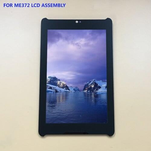 For Asus Fonepad 7 ME372 ME372CG Black Touch Screen Digitizer Sensor Panel Glass + LCD Display Monitor Screen Panel Assembly