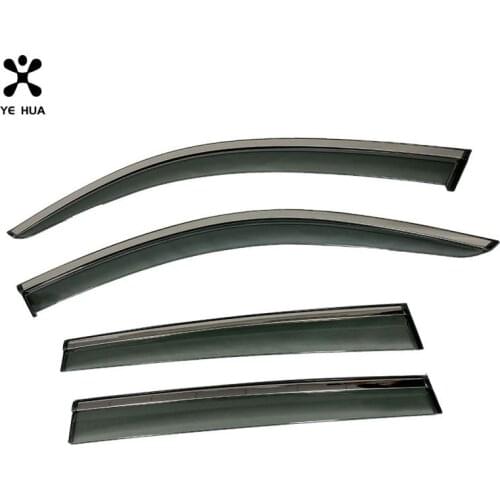 For BMW G01 X3 Car Awning Shelters Side Window Visor Guard Vent Rain Guard Door Visor Cover Trim Car Sticker PC Exterior Parts