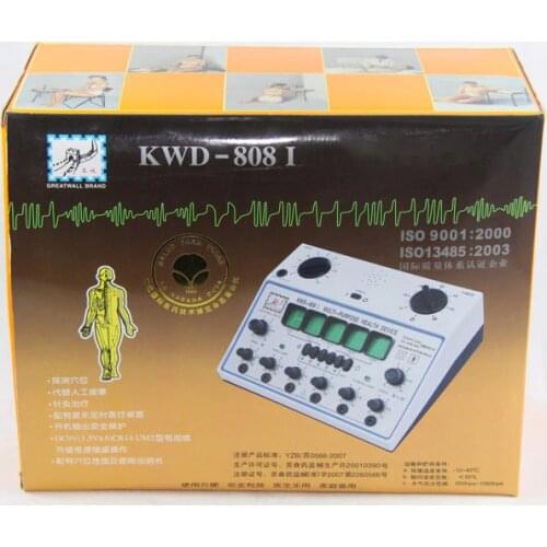 Electro Acupuncture Stimulator KWD808I 6 Output Patch Electronic Massager Care D-1A Acupuncture Stimulator Machine KWD-808 I