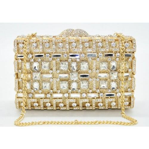 Clutch bag with diamond Ladies Clutch Luxury Elegant Handbag Single Shoulder Ladies Bag Elegant Design