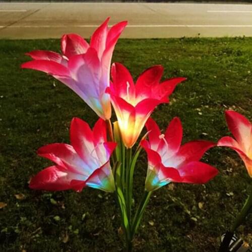 Solar Lamp Sunlight Solar Powered Lawn Lamp Garden Decor LED Solar Lights Waterproof Led Light For Outdoor Garden Decorative