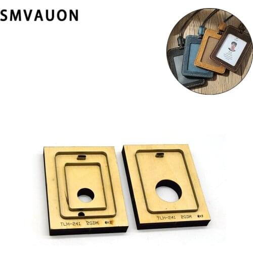SMVAUON Diy 2020 Work card chest card Employees card Dies Slimline metal card cutting dies Suitable for big shot machines