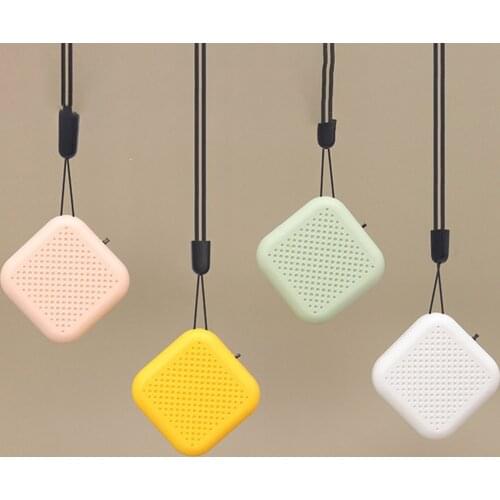 Air Purifier Wearable Necklace Mini Portable USB Air Purifier Negative Ion Generator Low Noise Air Freshener