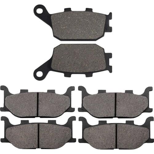 Motorcycle Front and Rear Brake Pads For Yamaha FZ6 Naked Fazer Piston Caliper 2004-2007 XJ6 N F S SP Diversion 600 2013-2015