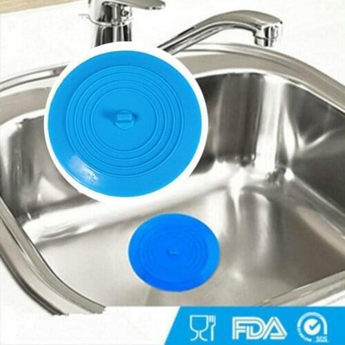 Food Grade FDA Large Round Silicone Shower Bathtub Plug 15cm Sink Stopper Kitchen & Bath