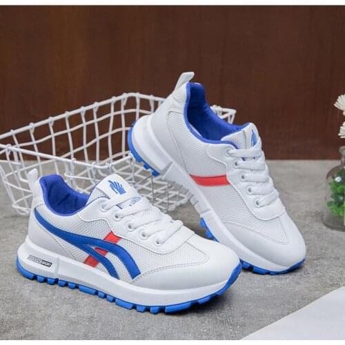 Casual Breathable Sneakers Shoes Womens Summer 2021 Student Mesh Women Outdoor Running Sneakers Female Flat Tenis Feminino Shoe