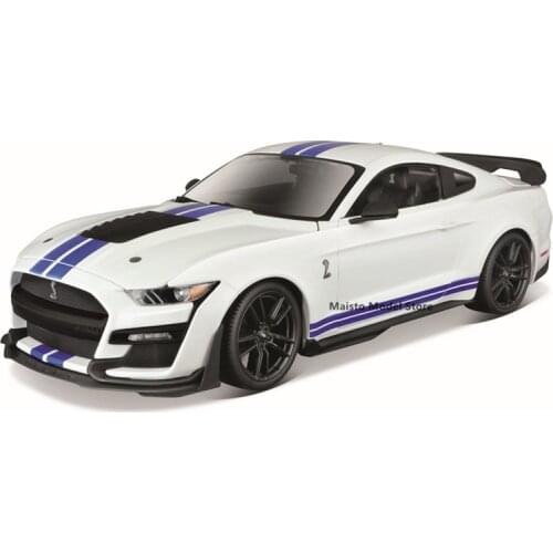 Maisto 1:18 2020 Mustang Shelby GT500 Preminer editionHighly-detailed die-cast precision model car Model collection gift