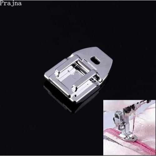 Prajna Household Presser Foot For Sewing Machine Invisible Metal Zipper Walking Foot For Useful Singer Sewing Machine Accessorie