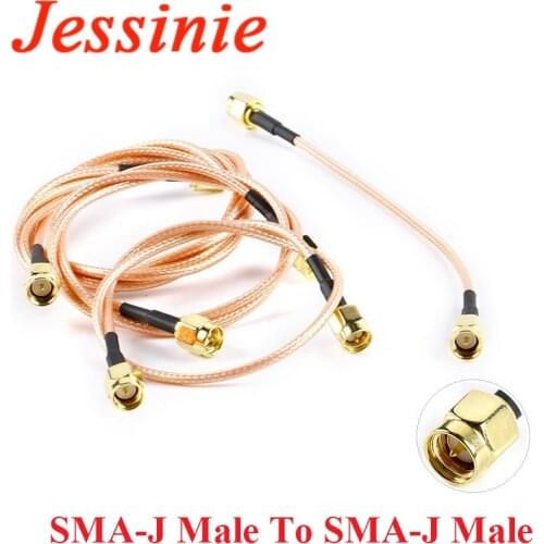 SMA-J SMA Male Jack To SMA Plug RF Coax Cable Connector Assembly RG316 Wire Length 15cm 30cm 50cm 100CM 1M