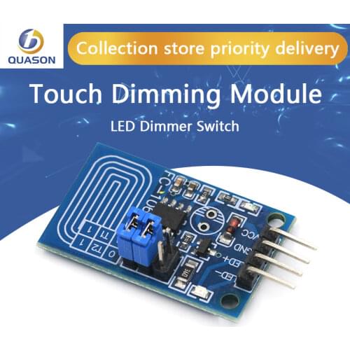 Smart Electronics Capacitive touch dimmer Constant pressure stepless dimming PWM control panel type LED dimmer switch module