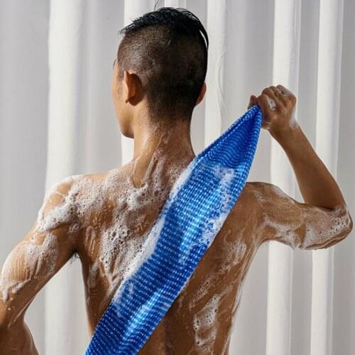 Japan Imported Super Concentrated Foaming Bubbling Bath Towels Long Rubbing Back Artifact Back Skin Men and Women Bathing Balls