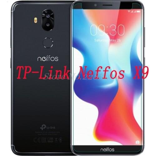 Smartphone 9H Tempered Glass for TP-Link Neffos X9 5.99" Explosion-proof Protective Film Screen Protector cover phone