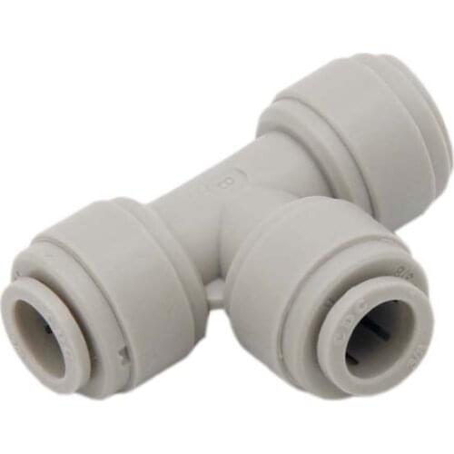 3/8"(9.5mm) Push In Tee Piece Homebrew Draft Beer Beer & Gas Fitting