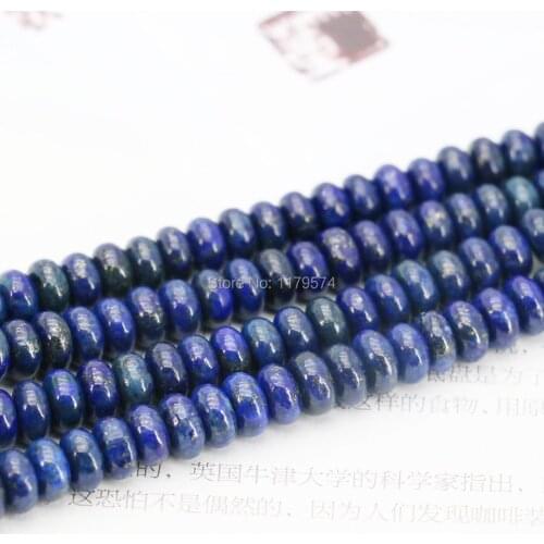 4X7mm Fashion Lapis lazuli Abacus Beads Accessories Crafts Loose Beads Natural Stone Jewelry Making DIY Women Girls Gifts 15inch