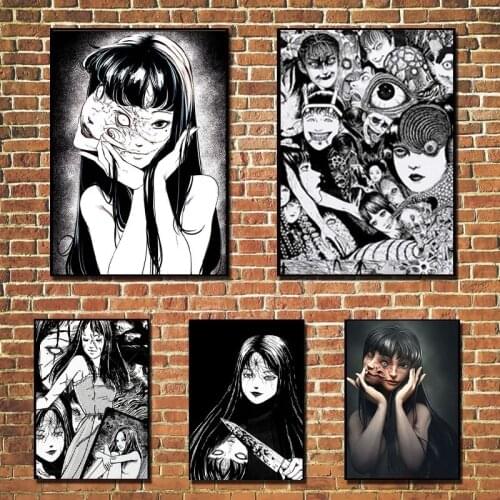 Anime Revenge Horror Abstract Canvas Painting HD Prints and Poster Wall Art Pictures Morden Living Room Home Decoration