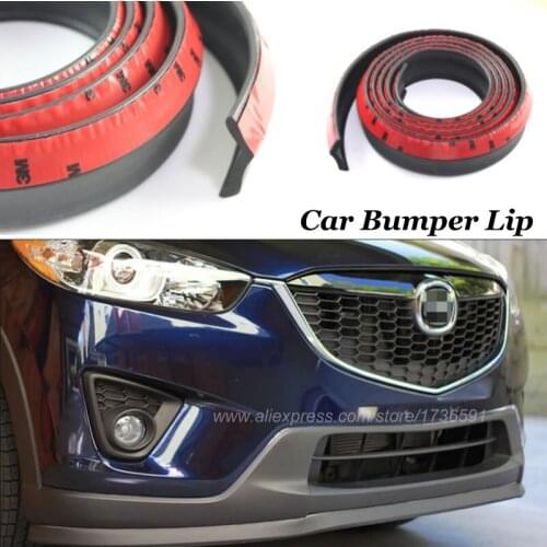 Car Front Tape Spoiler Skirt Lip Deflector Lips For Mitsubishi Lancer Evolution Lan Evo Eclipse Plymouth Laser Eagle Talon