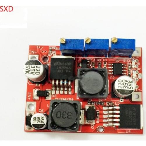 Free Shipping 10PCS 3A Solar Wind Energy Band Charging Constant Current Constant Voltage Power Module LM2596 LM2577