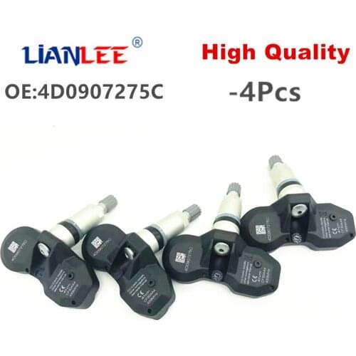 Tire Pressure Sensor For 2002-2009 Audi A8(4E) A6 Allroad(4B) 433MHz TPMS Sensor RDKS Tire Pressure Monitoring System 4D0907275C