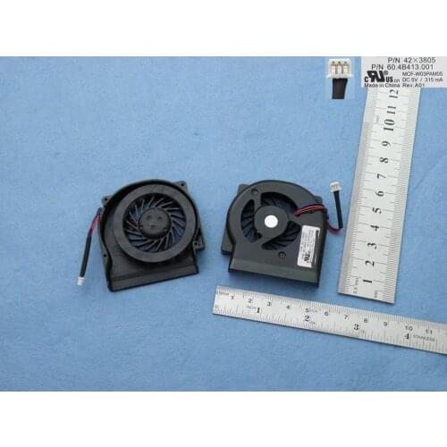 New Laptop Cooling Fan for Thinkpad X60 X61 PN: MCF-W03PAM05 60.4B43.001 MCF-W08PAM05-1CN CPU Cooler/Radiator