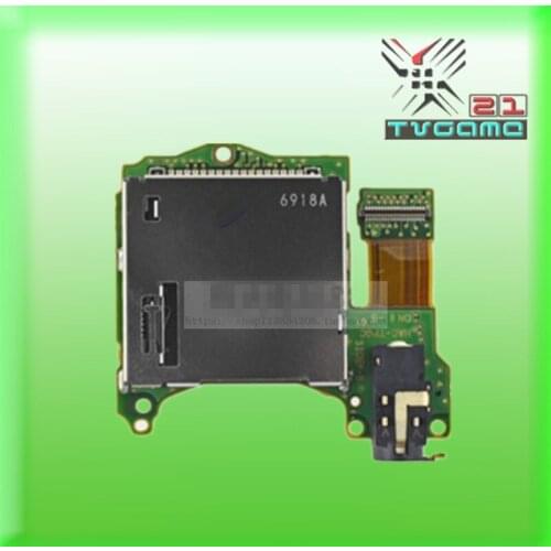 Original New Card Socket With Earphone Socket For Nintend Switch NS Console