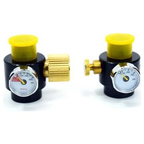 PCP Paintball Tank Adjustable Regulator Output Pressure 0-300psi/3000psi G1/2-14 Thread