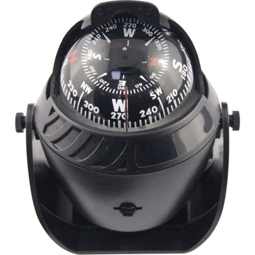 Pivoting Sea Marine Compass with Mount for Boat Caravan Truck Car Navigation