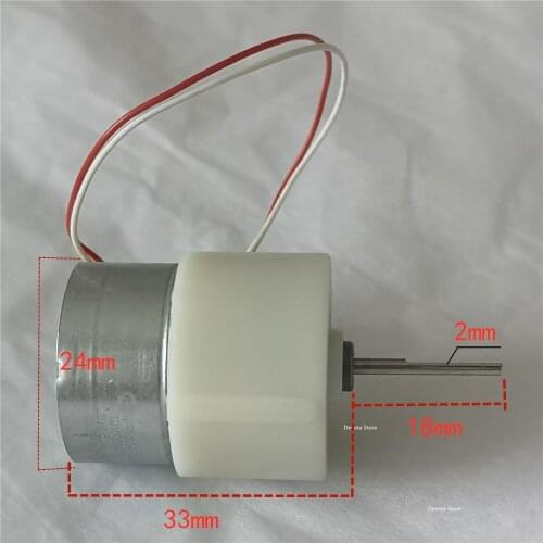 300 DC Gear Motor 18MM-Shaft-D DC 3V 5V 6V electromotor DIY toy small motor