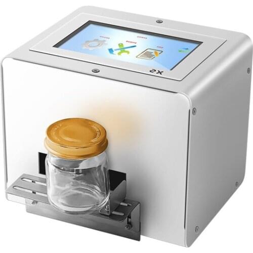 Static Intelligent Automatic Inkjet Printer Color Touch Screen 600DPI Intelligent USB QR Code Inkjet Label Printer