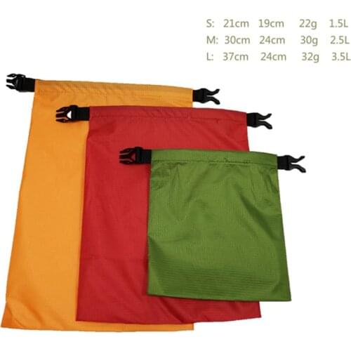 1.5L/2.5L/3.5L Dry Bag Pack Sack Swimming Rafting Kayaking Trekking Floating Sailing Water Resistance Storage Handbag