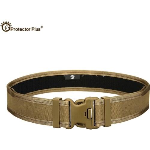 Tactical Belt Army Fan Camping Outdoor Durable CS Extended Fast Hanging Hard Outer Multi-Function Double Buckle Belt