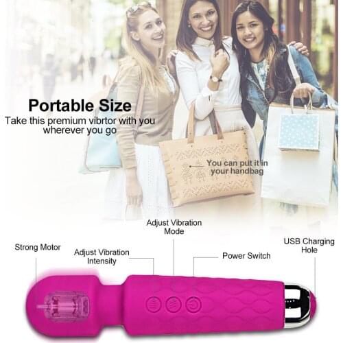 Vibrator Clitoris Stimulator Clit Vagina Stimulation Powerful Adult Sex Toy Couples G-Spot Clitoral Stimulating Rechargeable