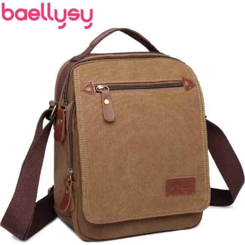 High-quality Men Travel Bags Canvas Crossbody Bags For Men Satchel Man Shoulder Messenger Bag Carteras Mujer De Hombro Y Bolsos
