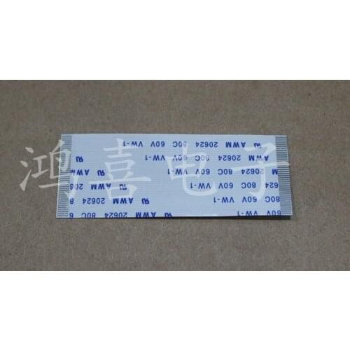 WZSM Wholesale New 10Pcs FFC FPC Flexible Cable 0.5mm Pitch 40 Pins 60mm Length Forward AWM 20624 80C 60V VW-1