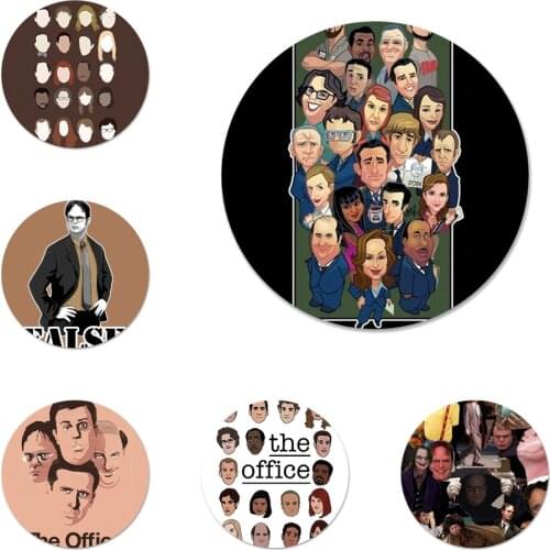 New Arrival 58mm The office tv show Remarkable Badge Brooch Pin Accessories For Clothes Backpack Decoration gift