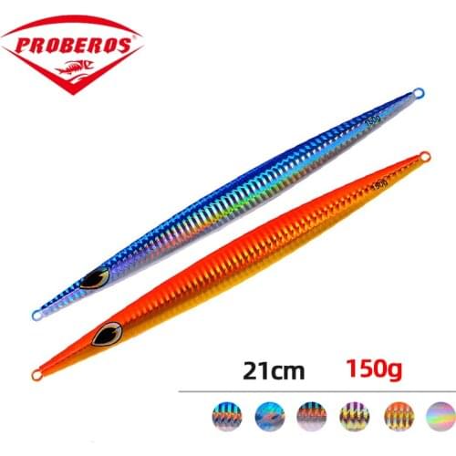 1pcs Metal Jig Jigging Spoon 150G 21cm Shore Casting Jig Drag Cast Lead Sea Bass Lure Artificial Bait Fishing Tackle