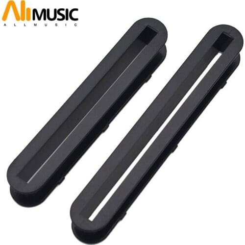 20PCS Slug Bobbin for Electric Guitar Bass Pickup Slug Bobbin Bass Guitar Parts 83/95*14*13mm Black